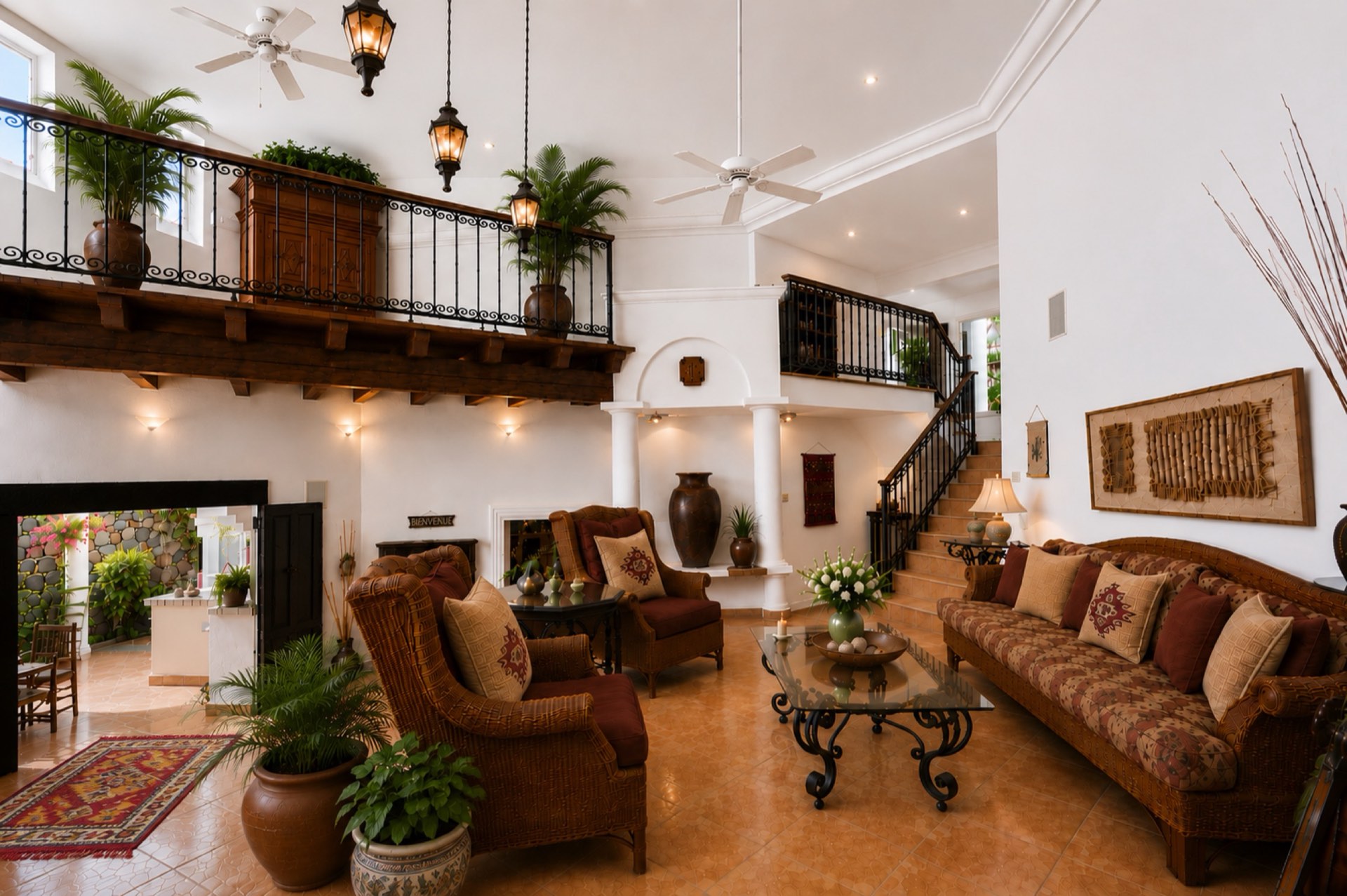The interior living room